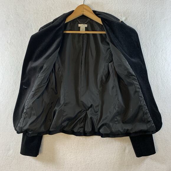 Cache Womens Velvet‎ Blazer Jacket Sz 2 Witchy Vampy Whimsigoth Academia - Picture 4 of 13